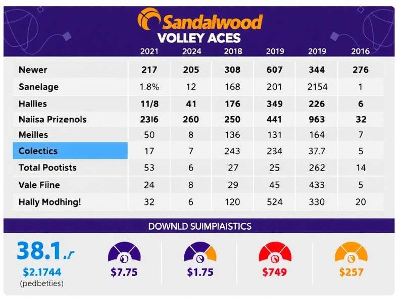 Regional download distribution for Sandalwood Volley Aces Sandalwood Volley Aces Download Statistics